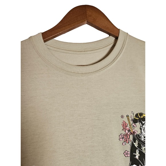 Tokyo Savage Size S  Light Green Graphic T-Shirt Fresh Laundry Skeleton RN135854 - Picture 3 of 7